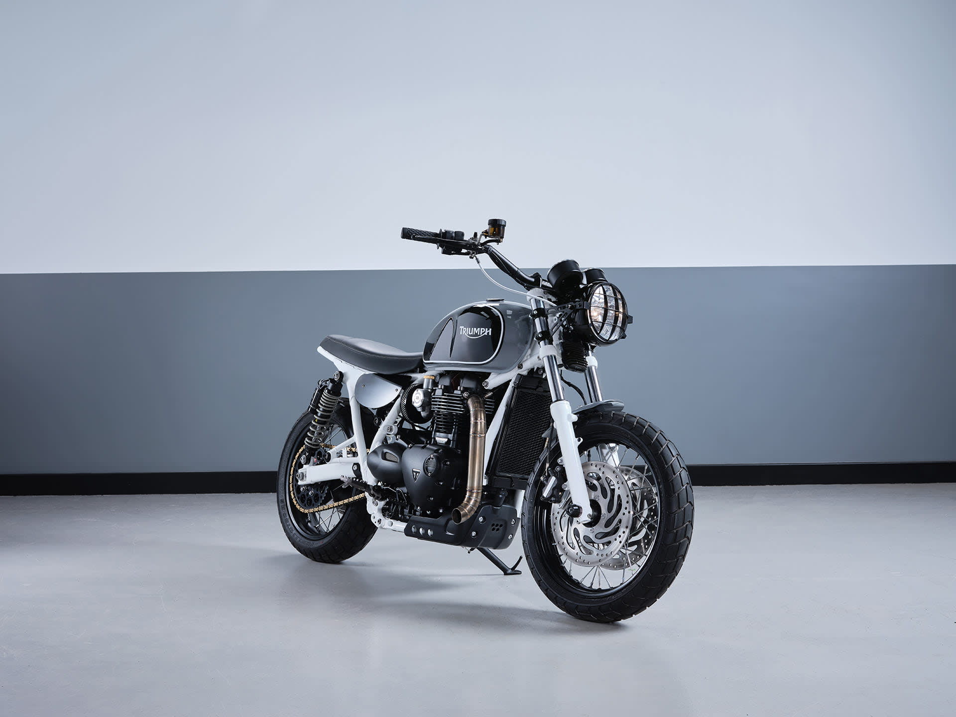 A1 Moto Bonneville Build off For the Ride
